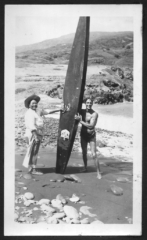 Josephine Marciel and Gene Smith, Mokulau, 1945