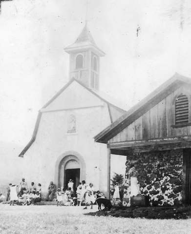 St. Joseph Church re-blessing, 1938