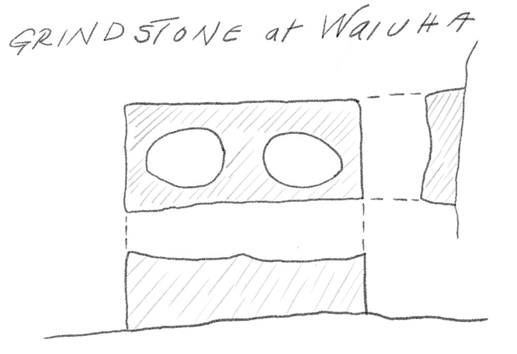 Waiuha Grindstone