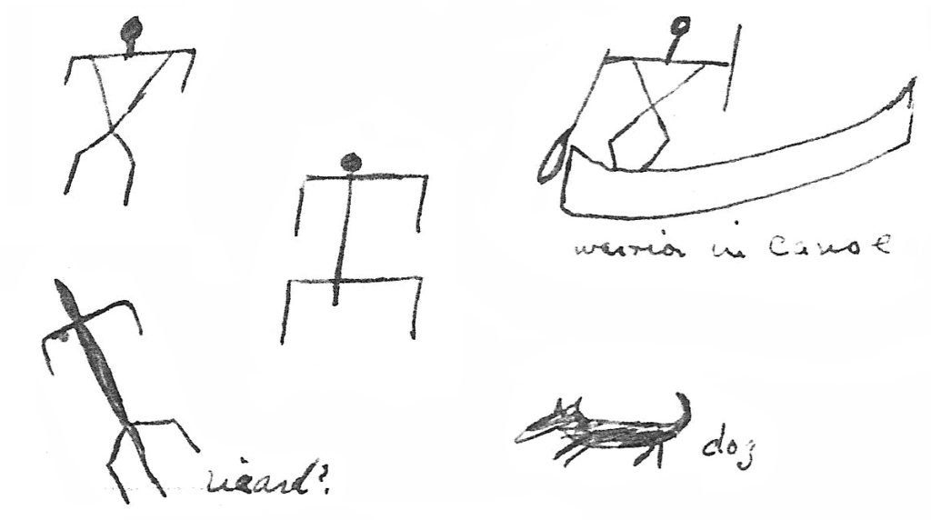 Naholoku pictographs